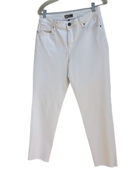 Kut from the Kloth Off-white Reese Ankle Jeans sz 6